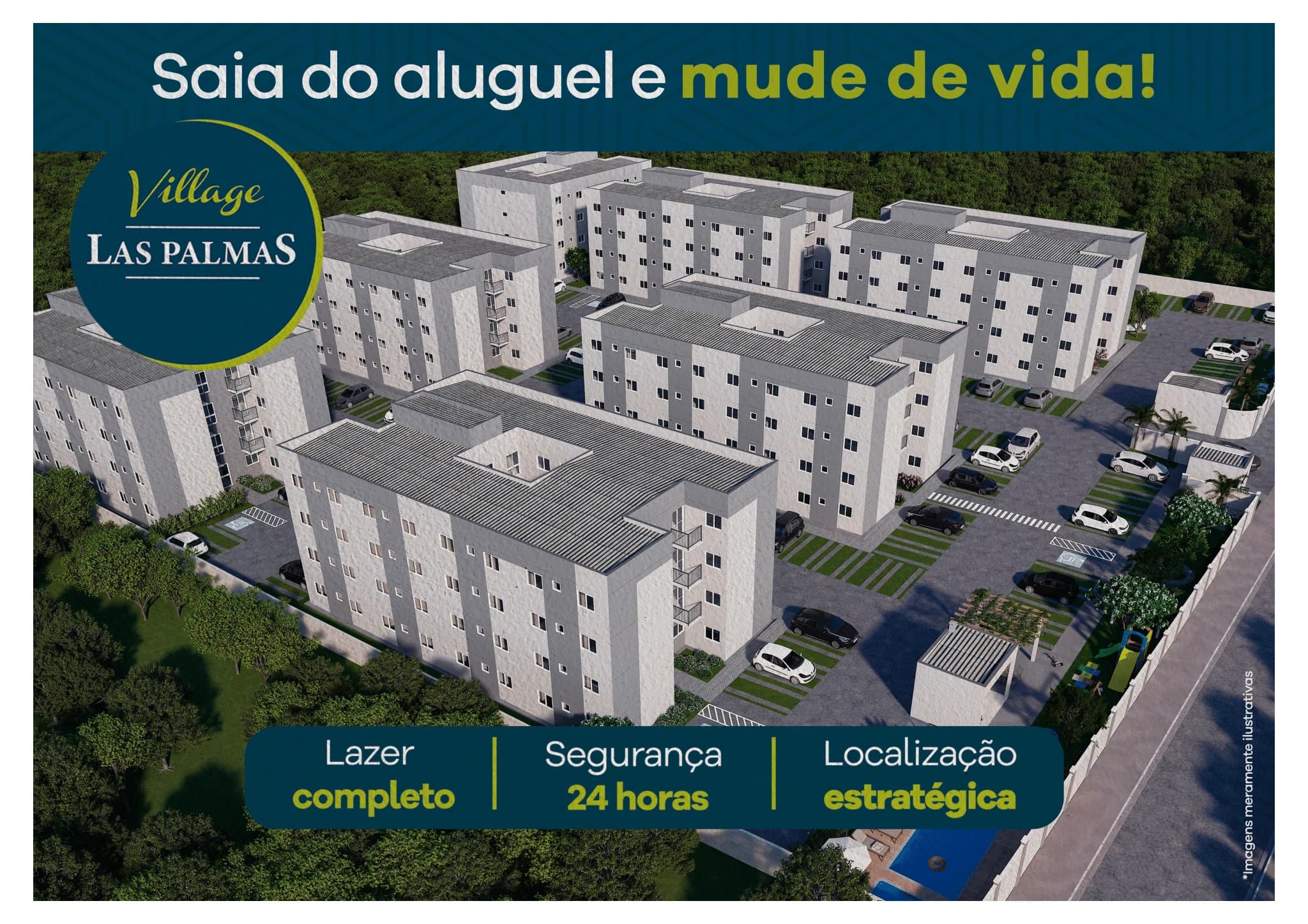 Residencial Village Las Palmas no Horto em Sorocaba 
