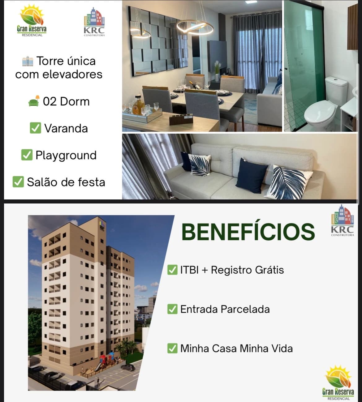 Apartamento de 2 quartos no bairro Quintais do Imperador