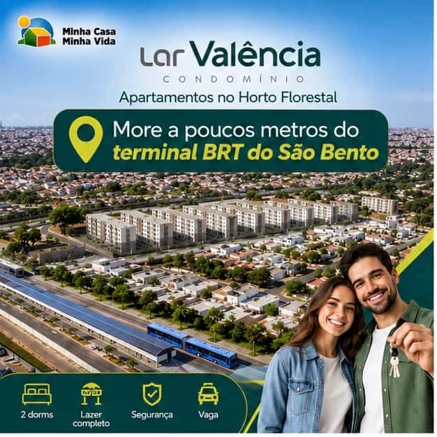 Apartamento na planta no Parque São Bento, zona norte de Sorocaba
